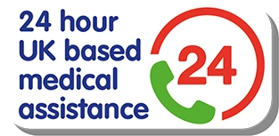 24 hour UK based medical insurance
