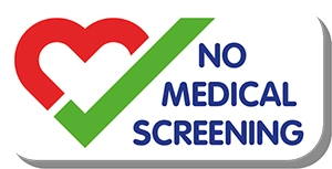 No medical screening