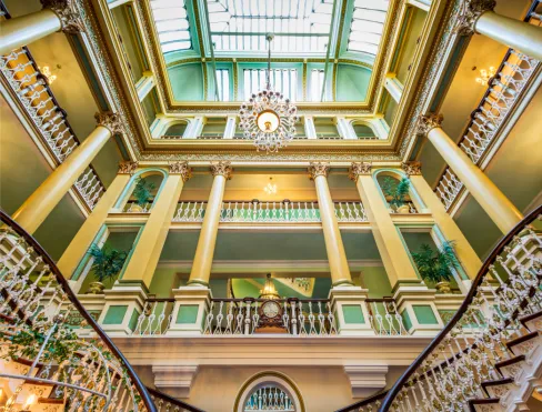 Royal Hotel Scarborough staircase