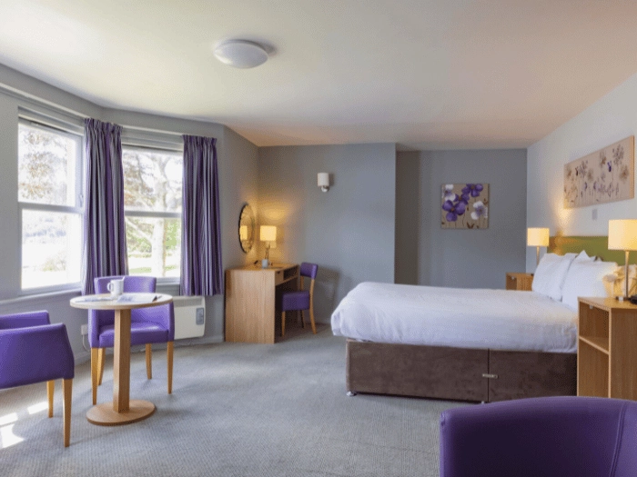 The Claymore Hotel Bedroom