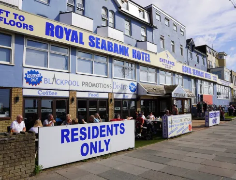 Royal Seabank Blackpool Entrance