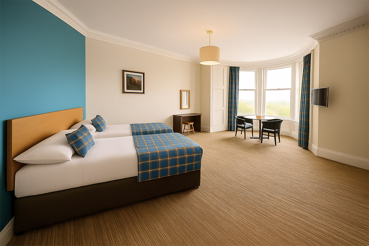 Caledonian Thistle Hotel Dreadnought Bedroom
