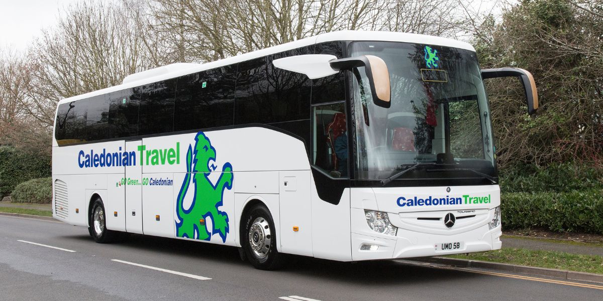 Yorkshire Day Caledonian Travel Green Coach