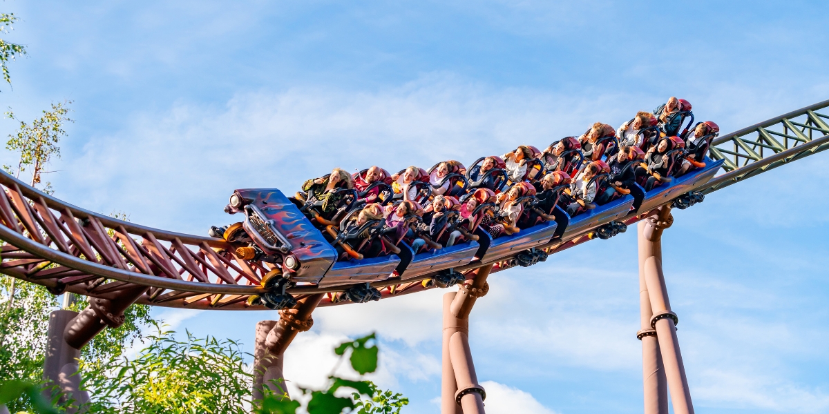 Alton Towers rollercoaster thrills