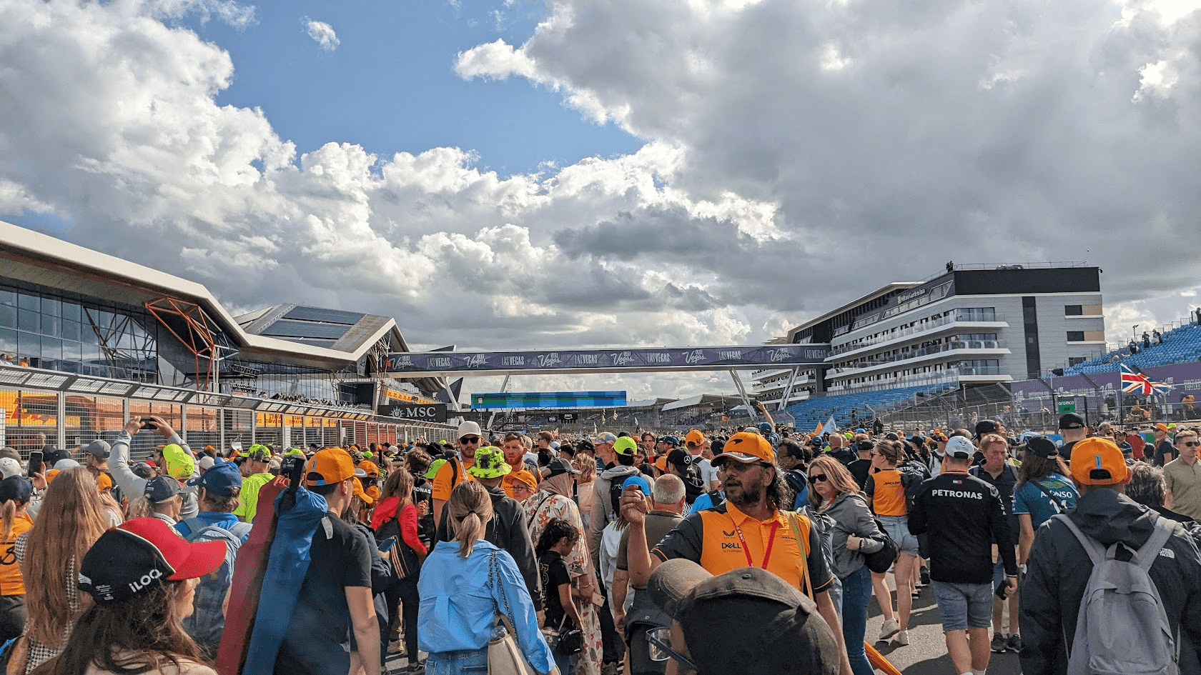 F1 Grand Prix atmosphere